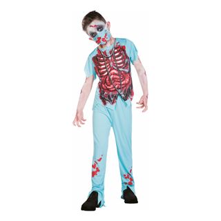 Zombie Kirurg Børnekostume