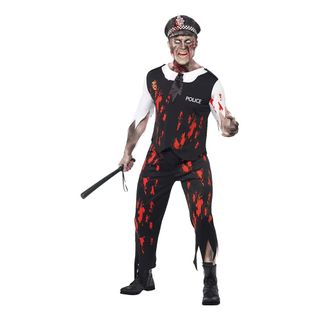 Zombie Politi Kostume