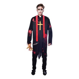 Zombie Præstekostume