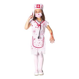 Zombie Sygeplejerske Børnekostume