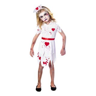 Zombie Sygeplejerske Børnekostume