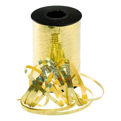 Ballongsnöre Glitter Guld - 500 m x 4.8 mm