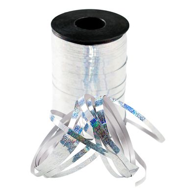 Ballongsnöre Glitter Silver - 500 m x 4.8 mm