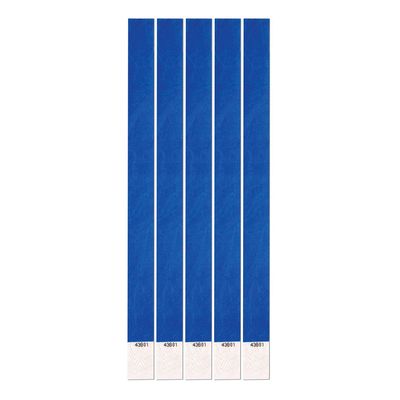 Entréarmband Blå - 100-pack