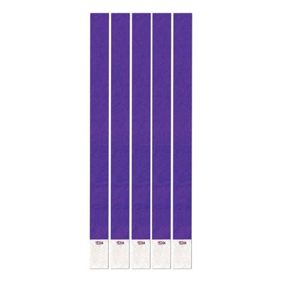 Entréarmband Lila - 100-pack