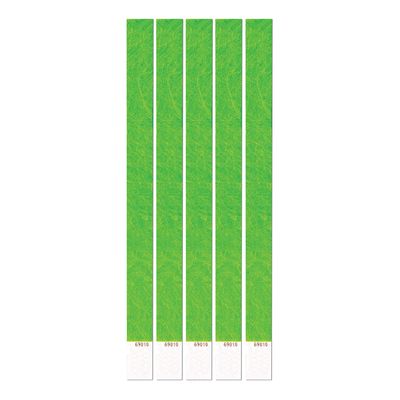 Entréarmband Grön - 100-pack