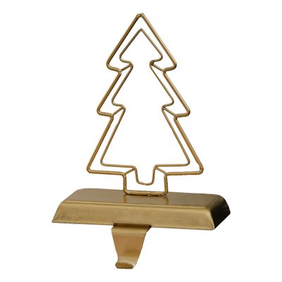 Julgran Dekoration med Krok Guld