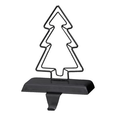 Julgran Dekoration med Krok Svart