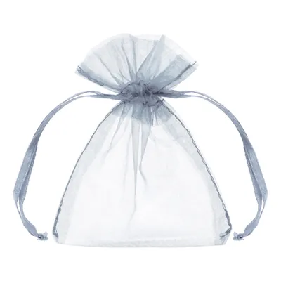 Organzapåsar Silver - 10-pack