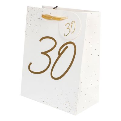 Presentpåse 30 Guld