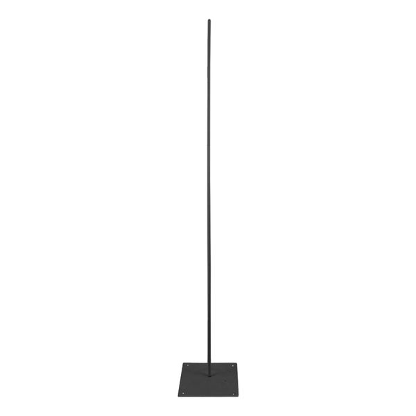 Ballongpelare Metall Svart