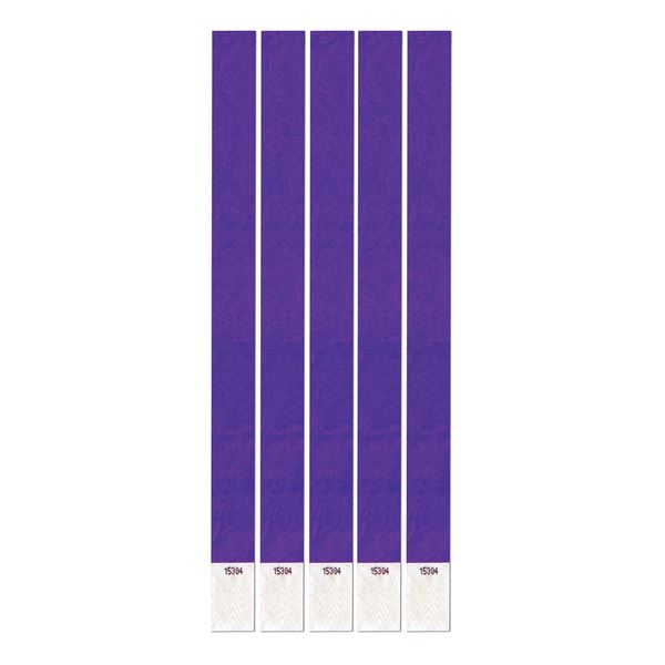 Entréarmband Lila - 100-pack