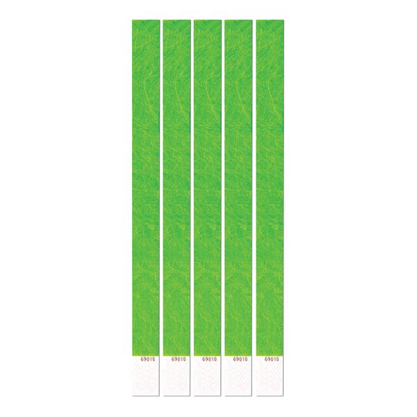 Entréarmband Grön - 100-pack