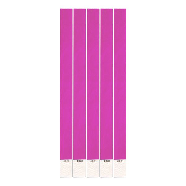 Entréarmband Rosa - 100-pack