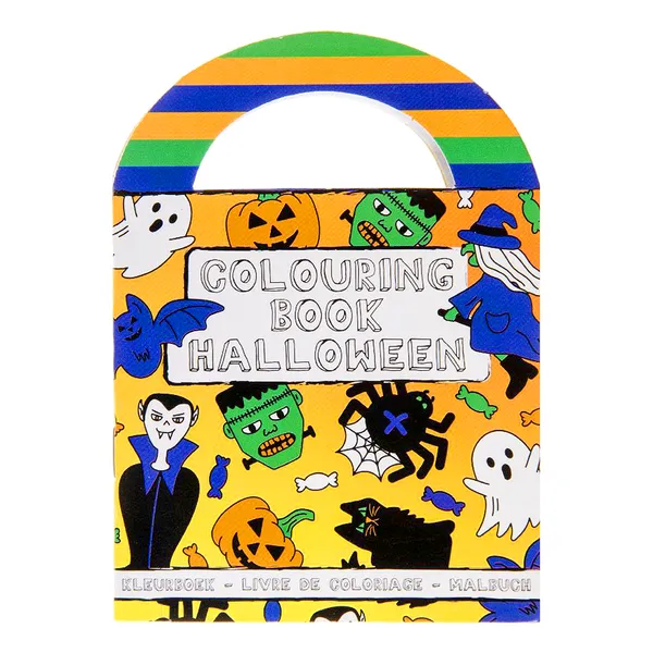Målarbok Halloween