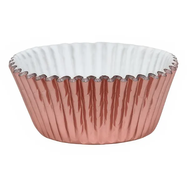 PME Muffinsformar Metallic Roséguld - 30-pack