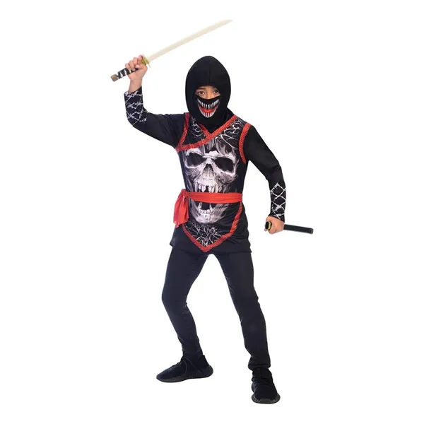 Ninja Halloween Barn Maskeraddräkt