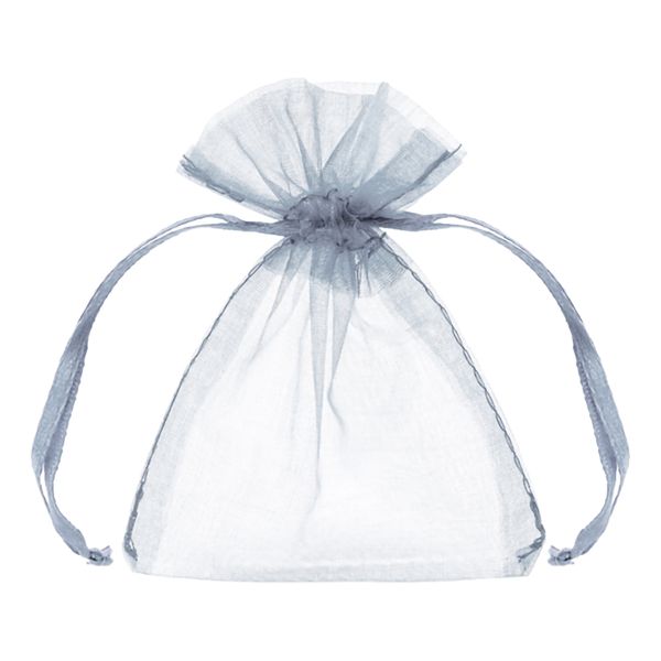 Organzapåsar Silver - 10-pack