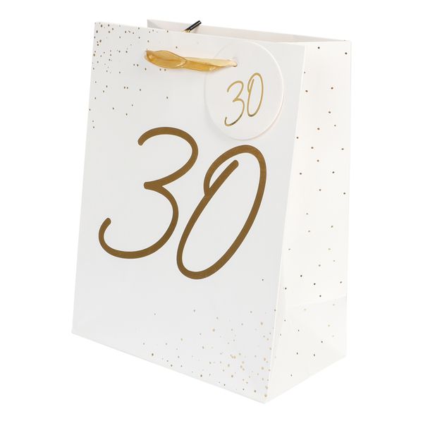 Presentpåse 30 Guld