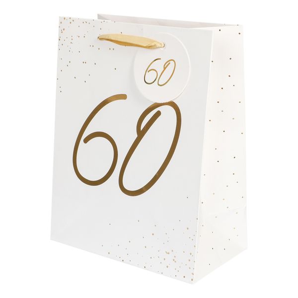 Presentpåse 60 Guld