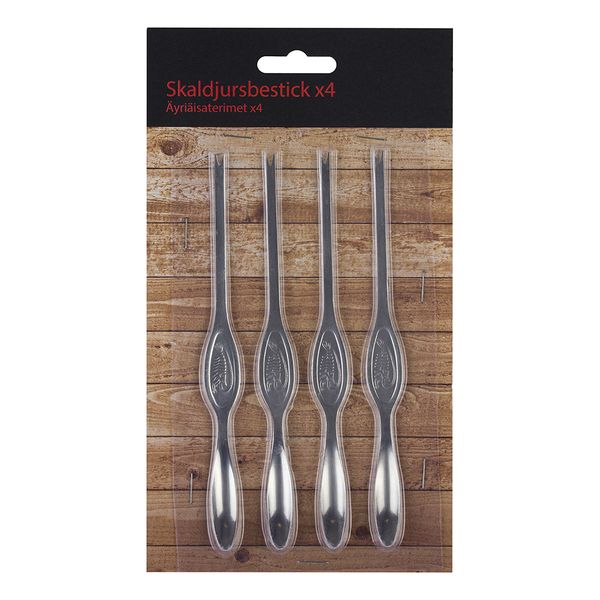 Skaldjursbestick - 4-pack