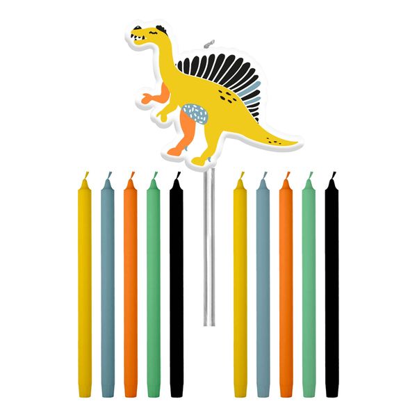 Tårtljus Dino Roar