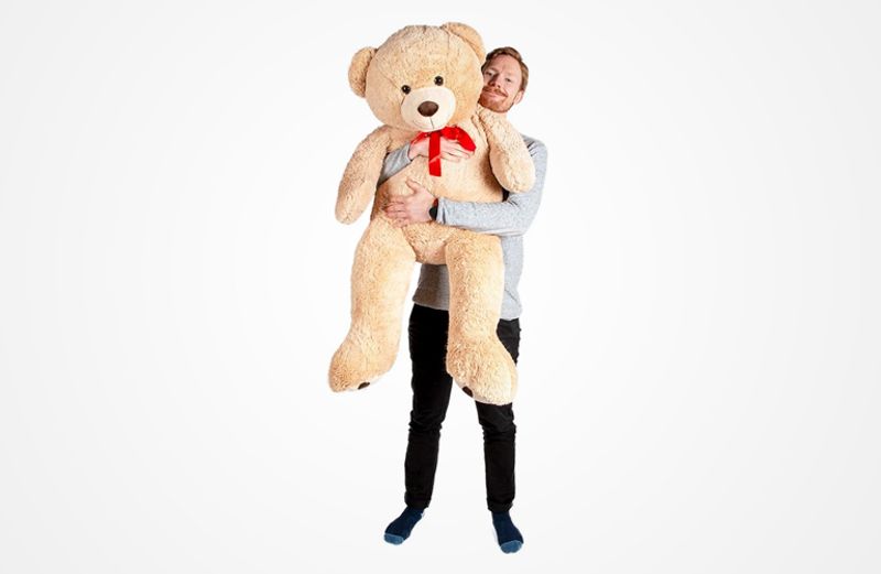 Gigantisk Kosebamse