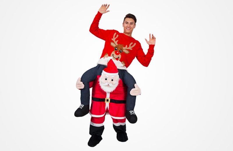 Carry Me Tomte Maskeraddräkt
