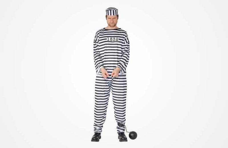 Fånge Maskeraddräkt