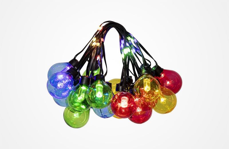 LED lyslenke, flerfarget