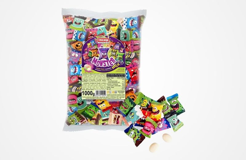 Monster Mix Sour Fizzy Candies
