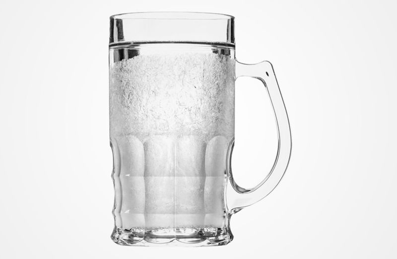 Frysbart Ølglass