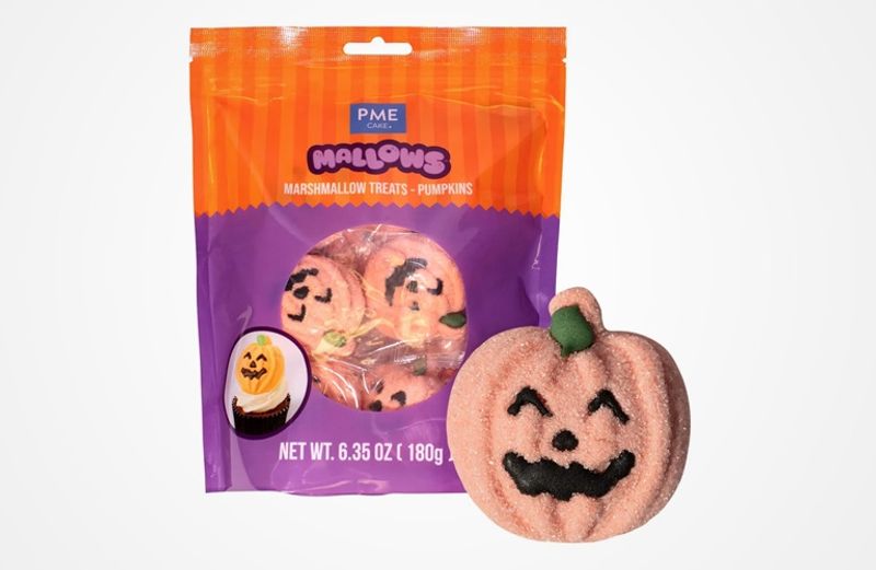 Marshmallows Pumpor Halloween