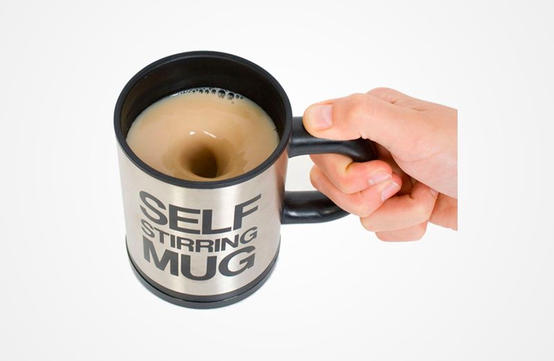 Självrörande Mugg