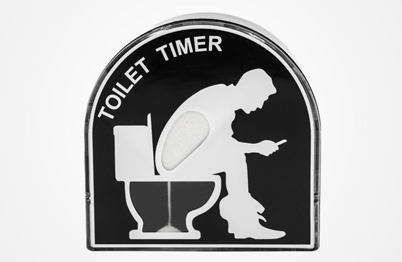 Toalett Timglas