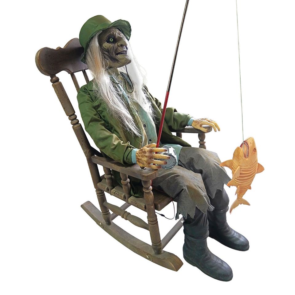Gungande Fiskare Zombie Animerad Prop från ESPA