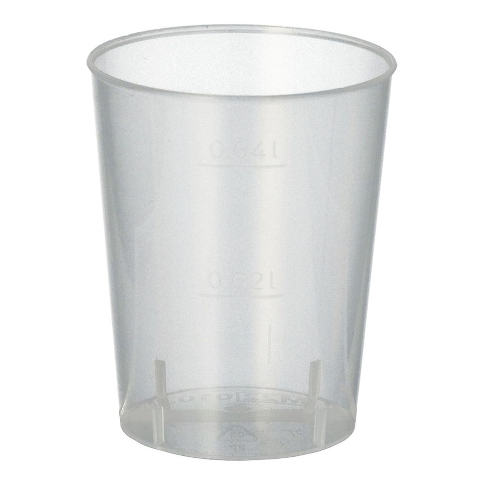 Återanvändbara Snapsglas - 50-pack från Papstar