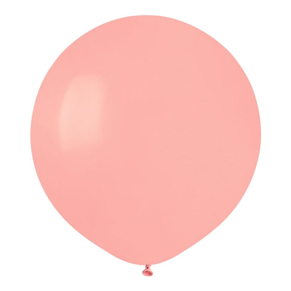 Ballonger Ljusrosa Runda Stora från Ballongkungen