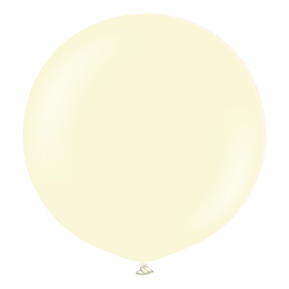 Ballonger Professional Gigantiska Pale Yellow - 2-pack från Ballongkungen