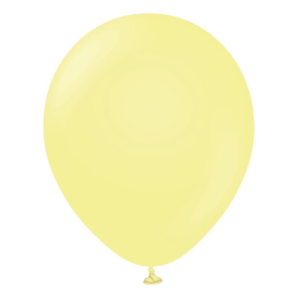 Ballonger Professional Macaron Yellow från Ballongkungen