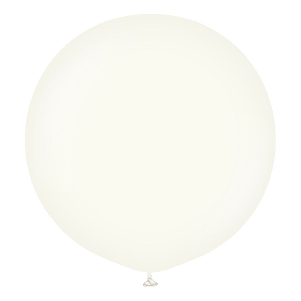 Ballonger Professional Superstora Retro White - 2-pack från Ballongkungen