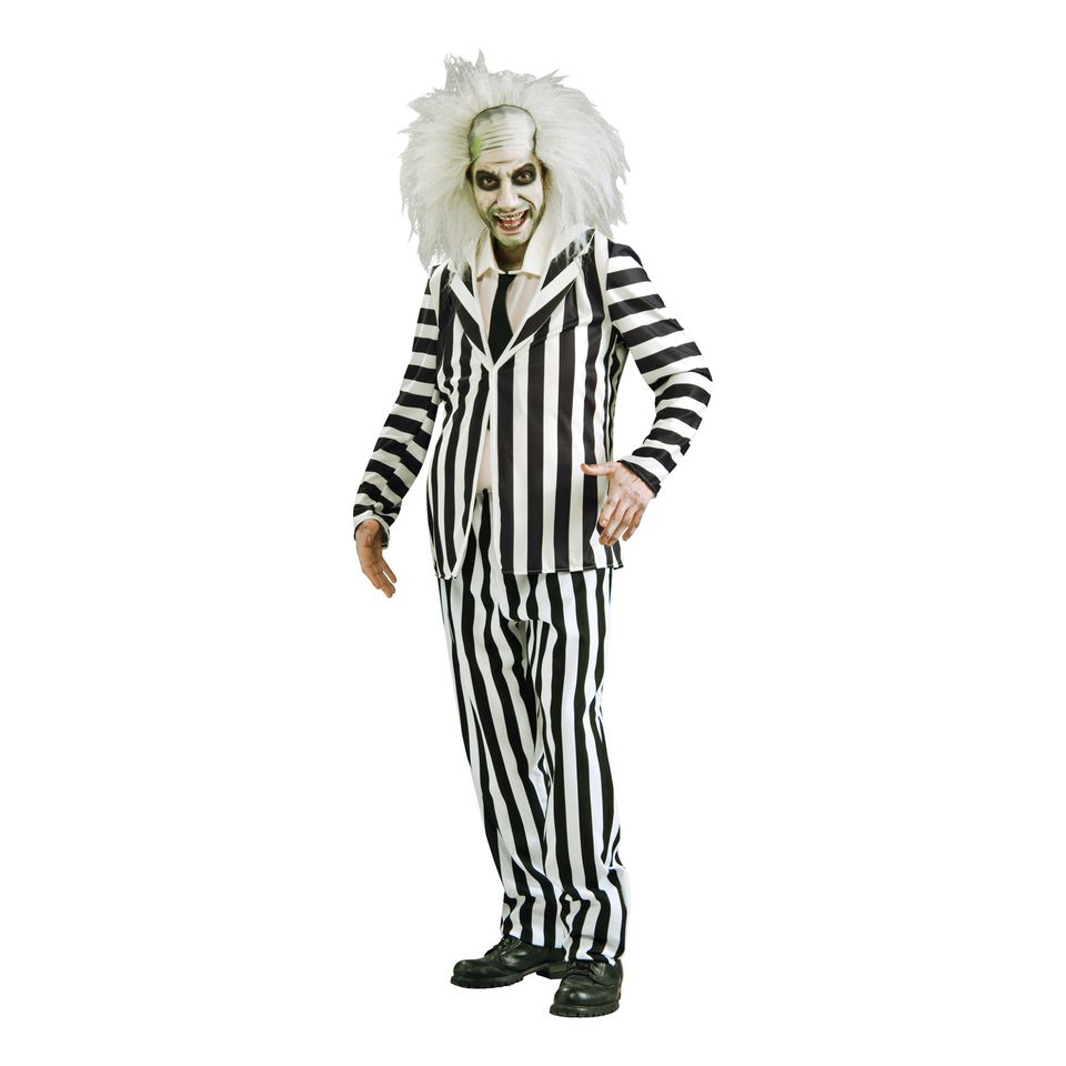 Beetlejuice Deluxe Maskeraddräkt från Rubies Costumes
