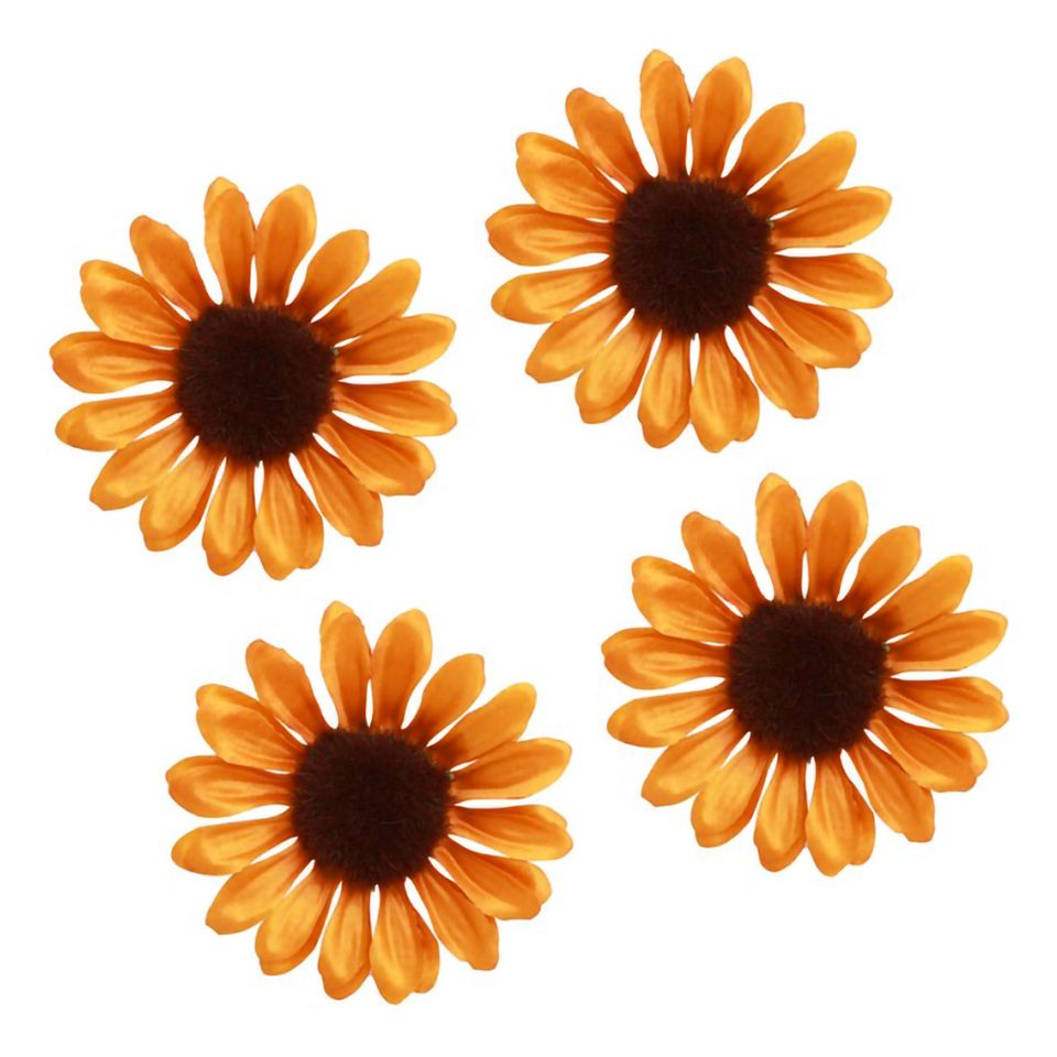 Bordsdekoration Solrosor - 4-pack från CHAKS