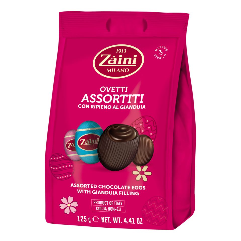 Chokladägg med Hasselnötsfyllning - 125 g från Hultén Godis