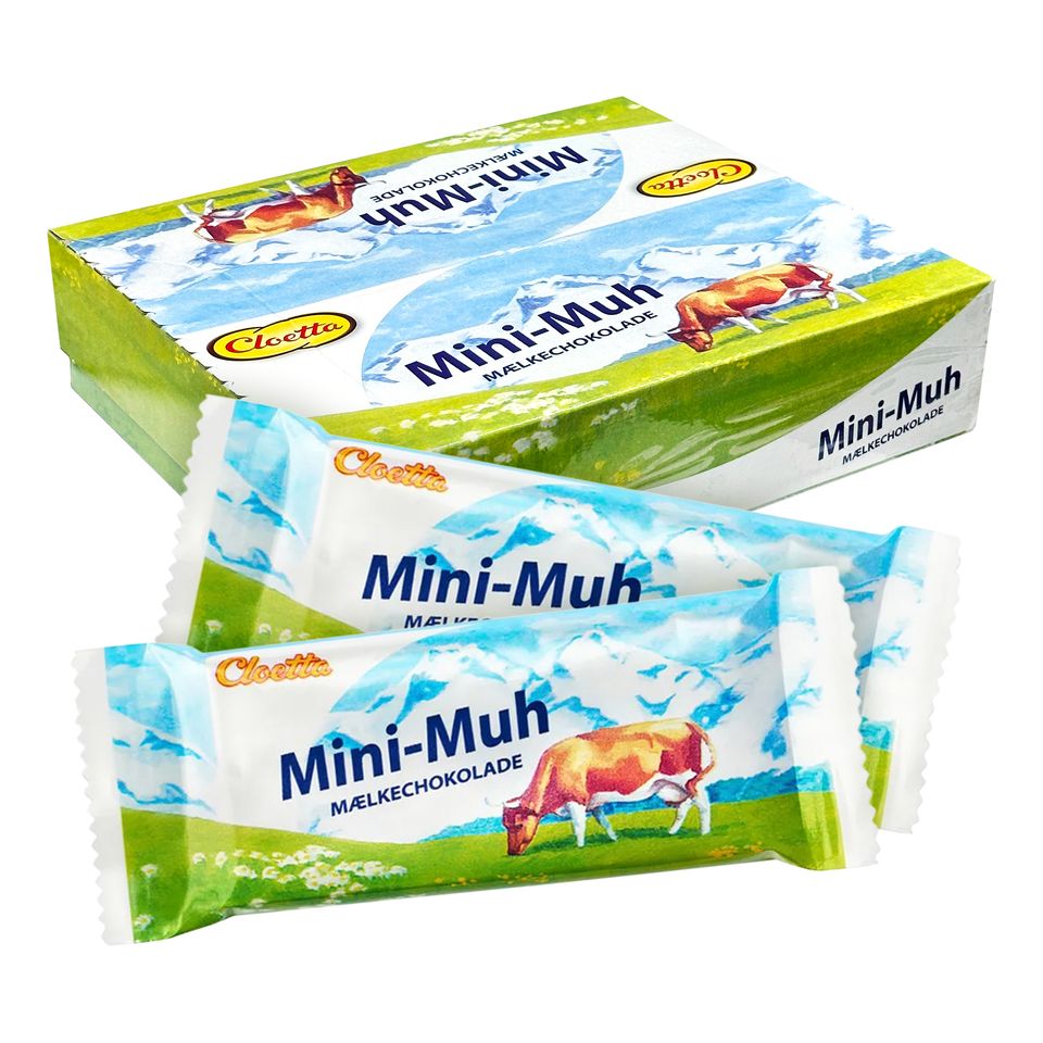 Cloetta Mini-Muh Mjölkchoklad Storpack - 48 x 15 g från ERT Godis Bulk