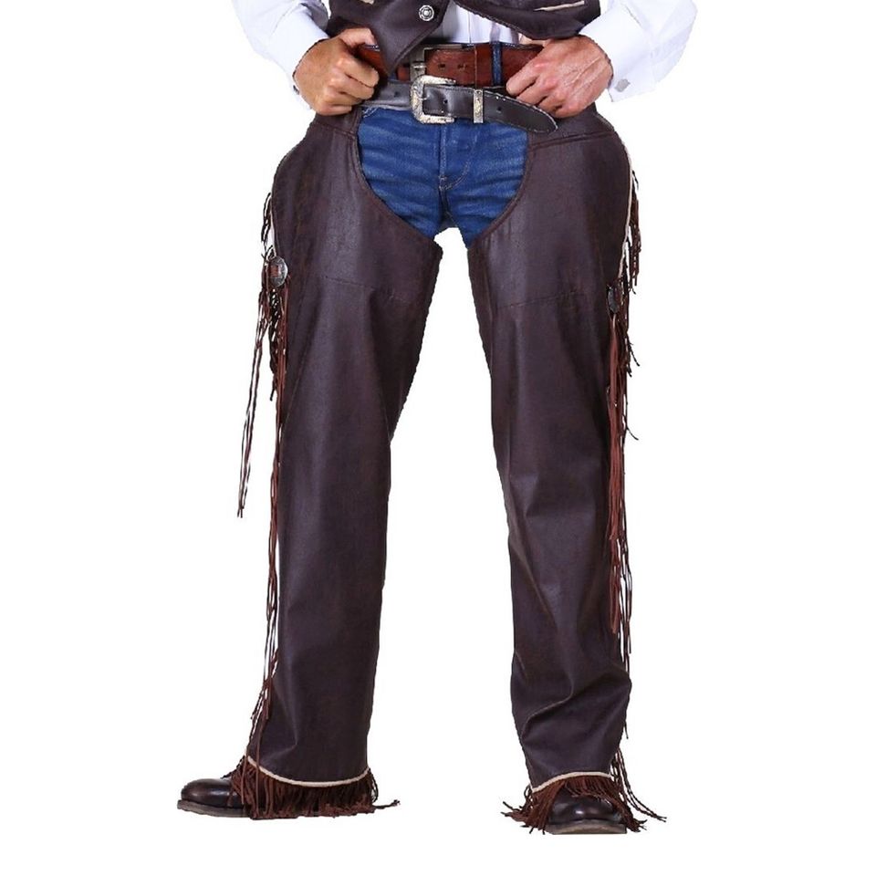 Cowboy Chaps Herr Brun Deluxe från Thetru B.V.