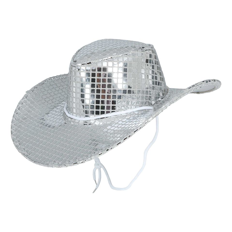 Cowboyhatt Disco Silver från Fiestas Guirca