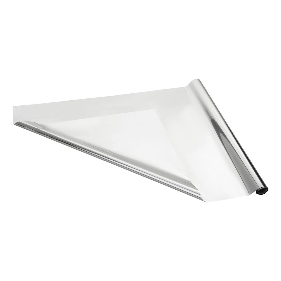 Dekorationsfolie Silver Metallic från PartyDeco