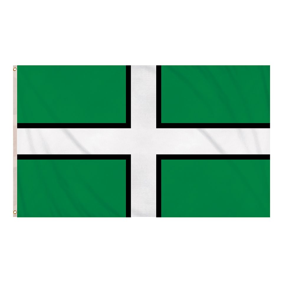 Flagga County Devon från Henbrandt