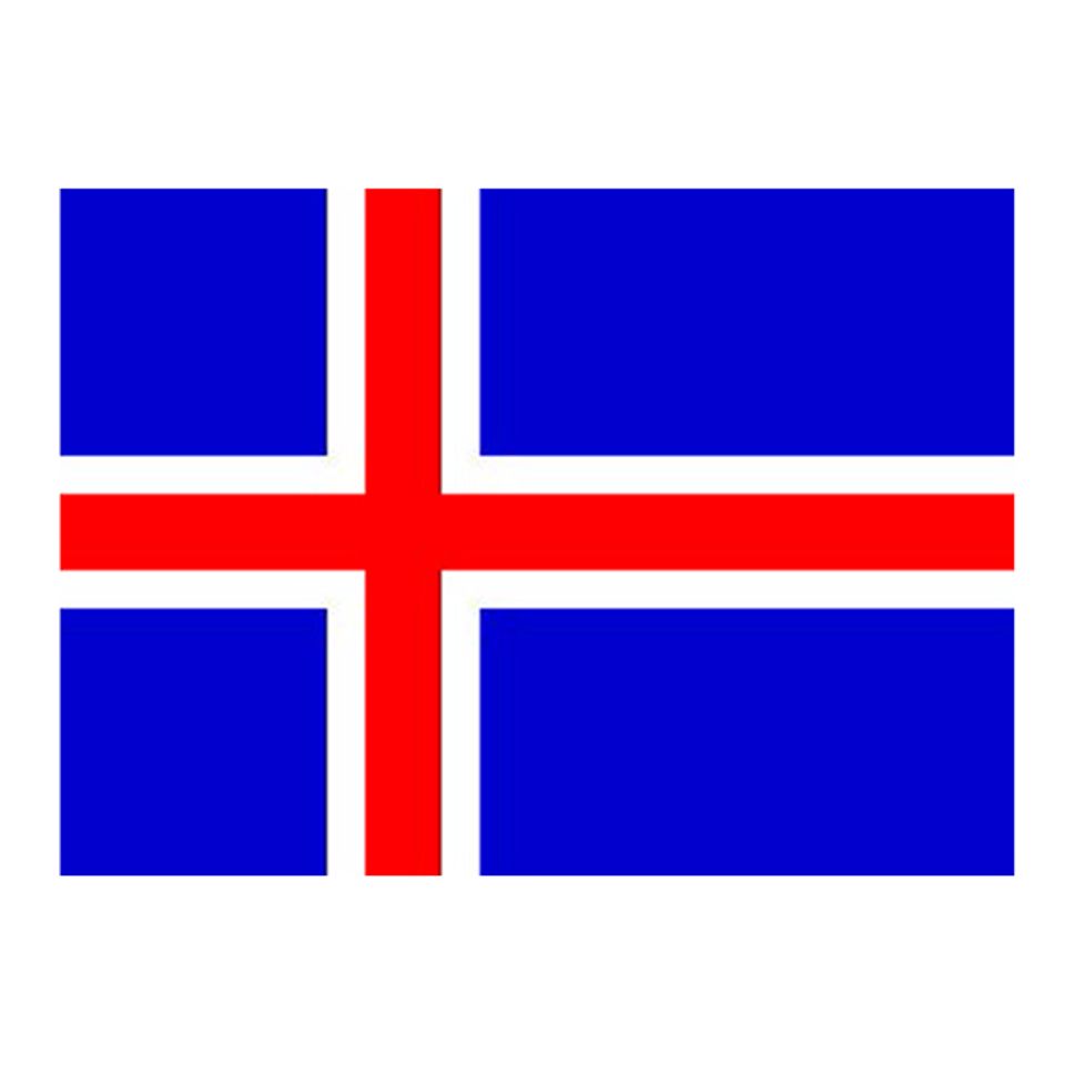 Flagga Island från Henbrandt